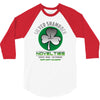 silver shamrock 3/4 Sleeve Shirt