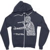 Canserbero Zipper Hoodie