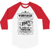 Vintage Aged To Perfection 1964 3/4 Sleeve Shirt
