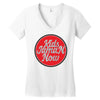 kids now Women's V-Neck T-Shirt