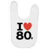 i love 80's Baby Bibs