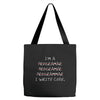 i write code Tote Bags