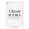 i know html iPad Mini 4
