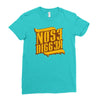 nose digger Ladies Fitted T-Shirt