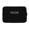 blow me if i'm Laptop sleeve