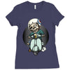 Skull Ride Ladies Fitted T-Shirt