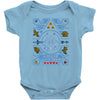 ugly sheikah sweater Baby Bodysuit