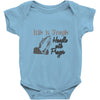 life is fragile Baby Onesie