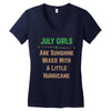 July Girls Women's V-Neck T-Shirt