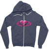 shy girl Zipper Hoodie