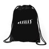 evolution fortnite Drawstring Bags
