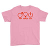 man woman geek Youth Tee
