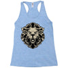 lion head Racerback Tank