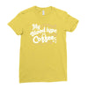 coffee lovers Ladies Fitted T-Shirt