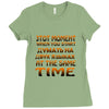 mixing languages russian english Ladies Fitted T-Shirt