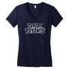 arm bars by cageside fight co   funny brazilian jiu jitsu tee bjj mma Women's V-Neck T-Shirt
