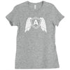 wings letter a Ladies Fitted T-Shirt