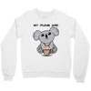 my puns are Crewneck Sweatshirt
