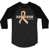 Survivor Of Uterine Cancer 3/4 Sleeve Shirt