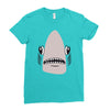katy perry shark Ladies Fitted T-Shirt