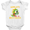 mario's boss Baby Bodysuit