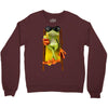 frog funny cocktail Crewneck Sweatshirt
