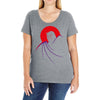 magnetic knight Ladies Curvy T-Shirt