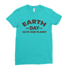 earth day shirt Ladies Fitted T-Shirt