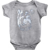 round neck dog wolf Baby Bodysuit