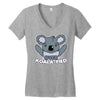 overkoalafied Women's V-Neck T-Shirt