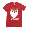 people without beard Ladies Fitted T-Shirt