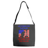 we stand for the flag Adjustable Strap Totes