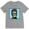 frankenstein pop art V-Neck Tee