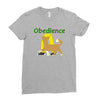 obedience Ladies Fitted T-Shirt