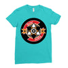 eye led Ladies Fitted T-Shirt