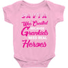 Savta Was Created Because Need Real Heroes Baby Onesie