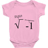 be together it's complicated math Baby Onesie