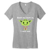 yoda quote Women's V-Neck T-Shirt