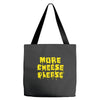 more cheese please Tote Bags