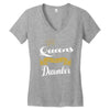 queens are born in december Women's V-Neck T-Shirt