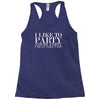 i like to party Racerback Tank