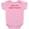 she's my sweet potato Baby Bodysuit