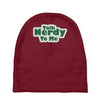 talk nerdy to me Baby Beanies