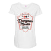 Welcome To My Table Dungeon Master Maternity Scoop Neck T-shirt