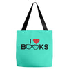 i love books Tote Bags
