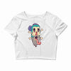 new skul Crop Top
