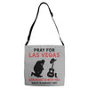 Pray for Las Vegas, Route 91 Harvest 2017 Adjustable Strap Totes