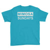 mimosa sundays brunch mens Youth Tee