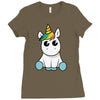 unicorn Ladies Fitted T-Shirt
