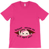April Peeking Out Asian Baby Girl T-Shirt